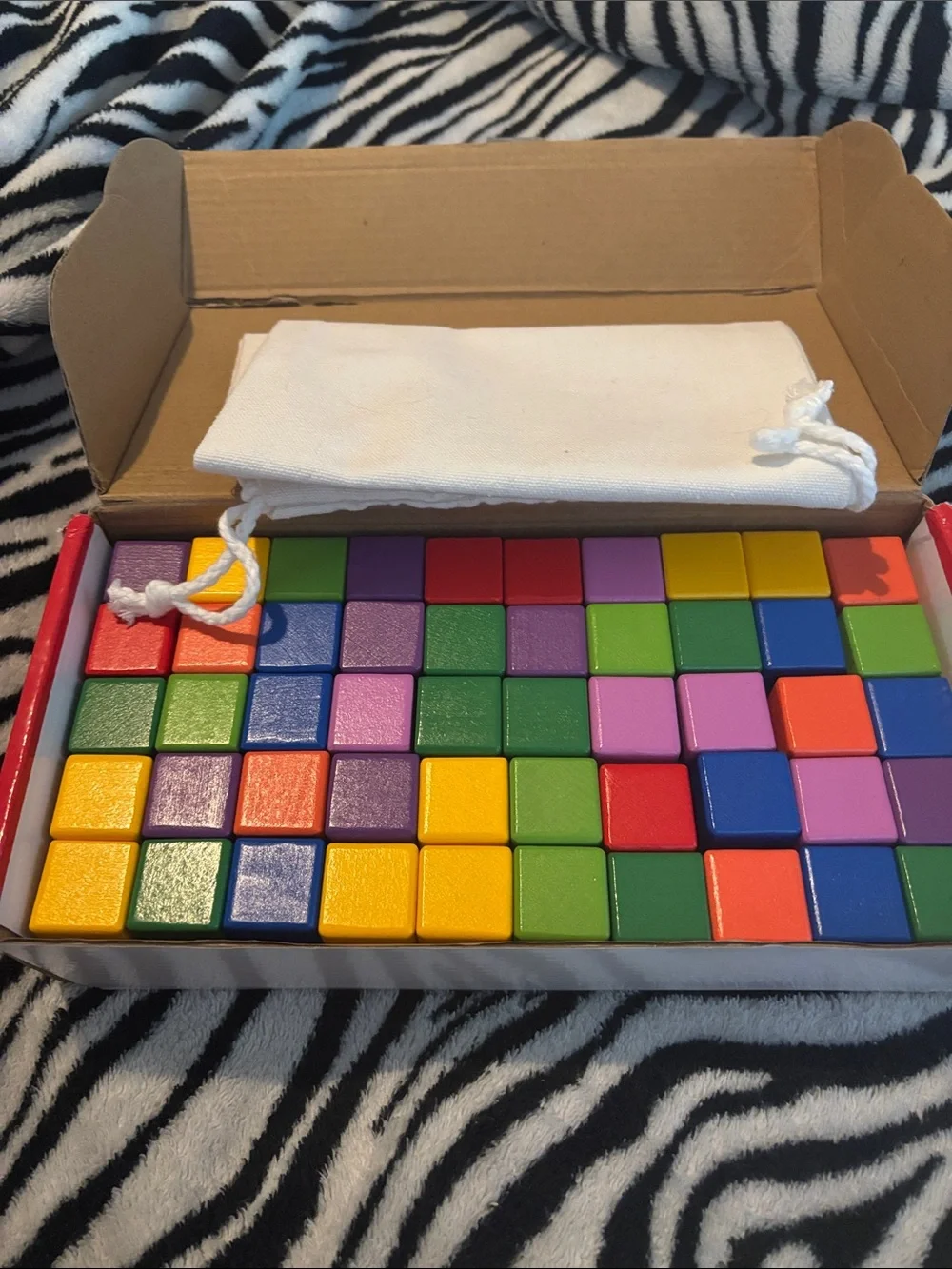 NWOT Timfuis Colorful Building Blocks Set - 100pcs Multicolor